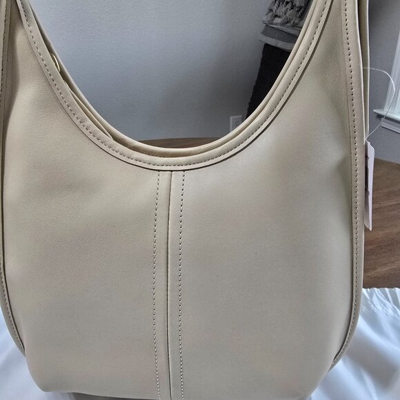 NWT Coach Small Ergo Shoulder Bag in Brass/Ivory - Picture 3 of 11
